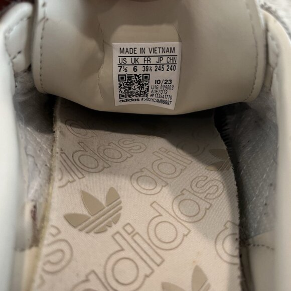 Adidas Samba OG Beige Aluminium Gum Sole Sneakers Womens US 7.5 IE7013 - Picture 7 of 10